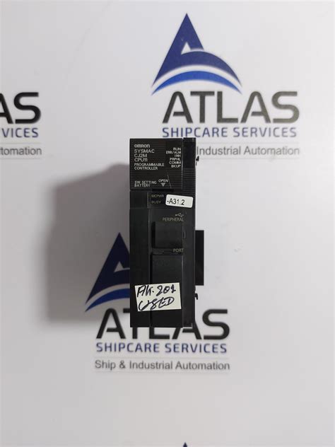 OMRON CJ2M-CPU11 PROGRAMMABLE CONTROLLER CPU UNIT – Atlas Shipcare Services