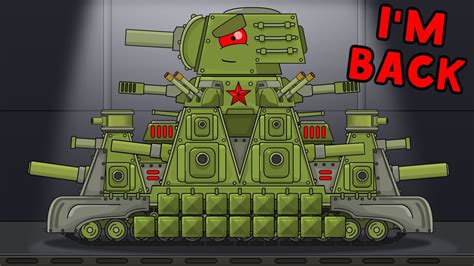 The Steel Soviet Monster KV-44 is Back - Cartoons about tanks - YouTube