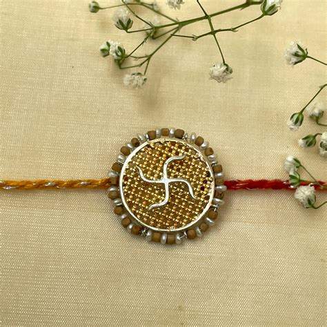 Swastik Jali Rakhi | Sheetal Zaveri by Vithaldas