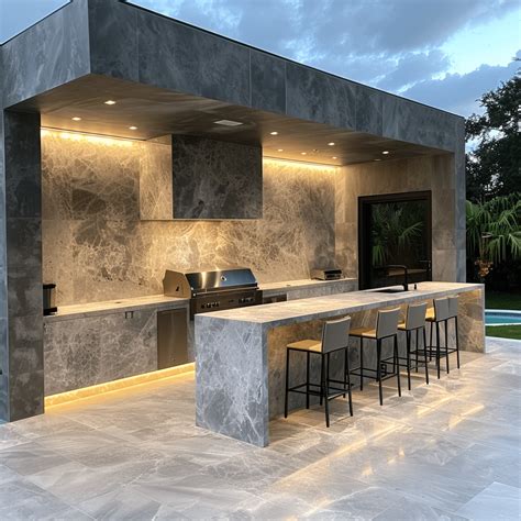 30 Modern Florida outdoor kitchen design ideas | Modern outdoor kitchen ...