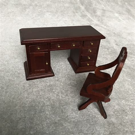 Gabby Dollhouse Toy Miniature Vintage Desk | Ubuy India