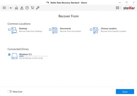 Stellar Data Recovery Software for Windows - How to Recover Data?