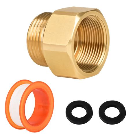Snapklik.com : 1 Pack Hose Bib Adapter Garden Hose Spigot Adapter 1-1/ ...