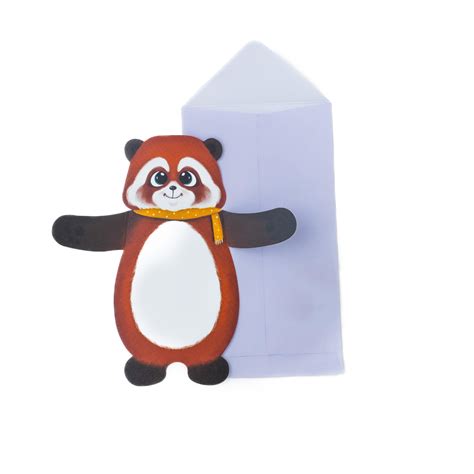 Red Panda Hug Card – Factor Notes