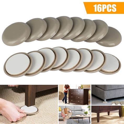 HAOAN 16Pcs Furniture Pads Furniture Feet Wood Floor Protectors ...