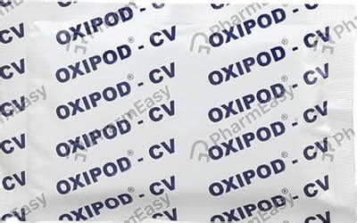 Oxipod Cv 200 Mg Strip Of 10 Tablets: Uses, Side Effects, Price ...
