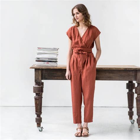 Womens Linen Jumpsuit Australia at Carla Apgar blog