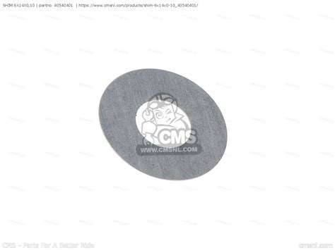 SHIM 6X14X0,10 for KTM - order at CMSNL