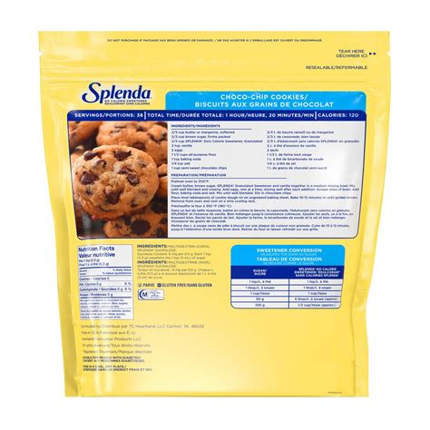 Splenda Granulated Sweetener | No Calorie Sweetener & Sugar Substitute