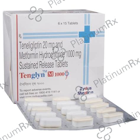 Tenglyn M 1000/20mg Tablet SR 15s | Uses, Price & Substitutes
