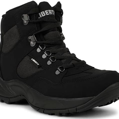 Buy Freedom Black Safety Shoes For Men EVEREST-4J