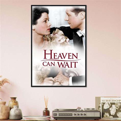 Heaven Can Wait (1943) Movie Poster Print - Citiesbox
