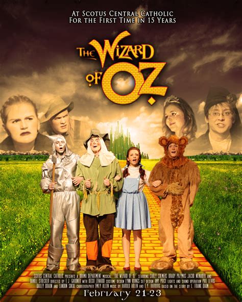 The Wizard Of Oz Musical Poster