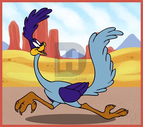 Road Runner Cartoon Drawing 的图像结果