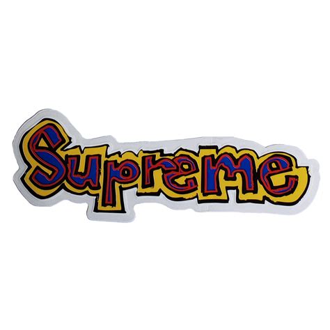 Supreme Gonz Blind Stickers | Supreme sticker, Brand stickers, Brand fonts