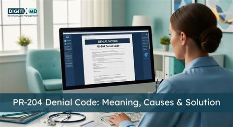 PR-204 Denial Code Description & Solutions | DigitixMD RCM