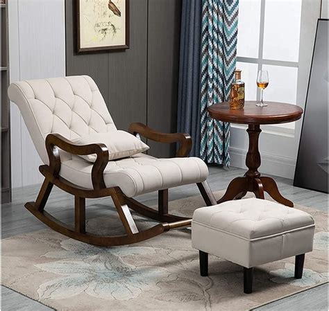 THEHEARTWILL® Rocking Chair for Adults for Home/Sheesham Wooden Rocking ...