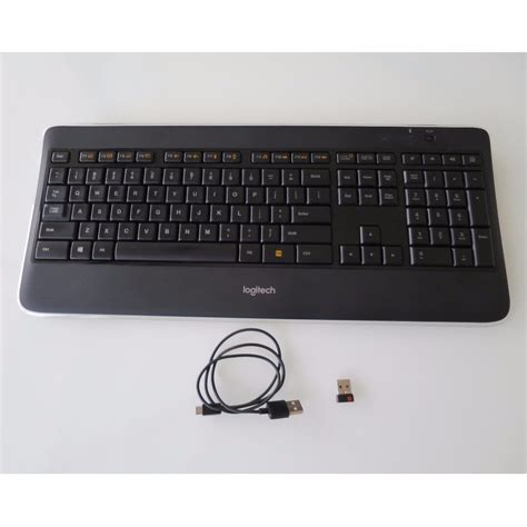 Logitech K800 Illuminated Keyboard, Black, 54% OFF