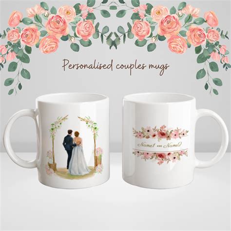 Personalised Wedding Gifts, Wedding Mugs, Custom Couples Mugs, Gifts ...