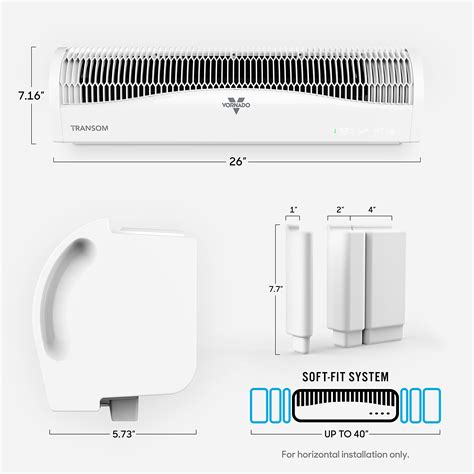Vornado TRANSOM Window Fan Instruction Manual