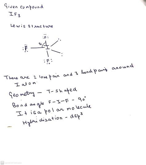 Lewis Structure Of If3