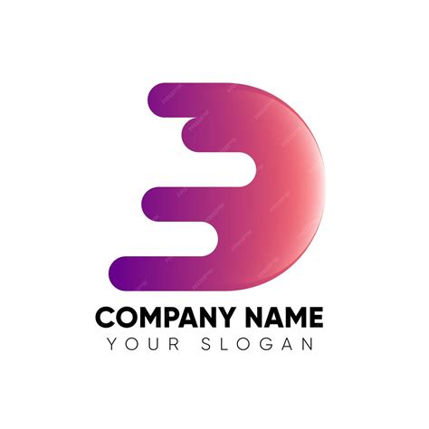 Premium Vector | Abstract letter d logo design. creative, premium minimal emblem design template. - Abstract Letter D