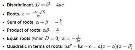 Arun Sharma Summary Linear and Quadratic Equations - Quantitative Aptitude