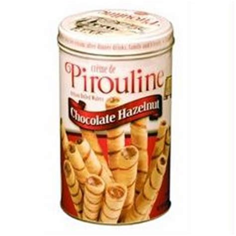 Chocolate Hazelnut Pirouline Rolled Wafers -6x14oz - Walmart.com