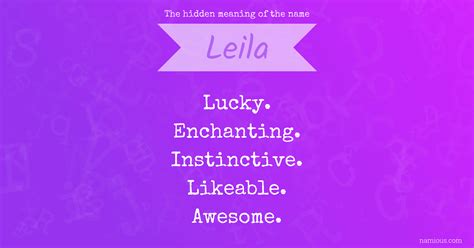 Leila Name