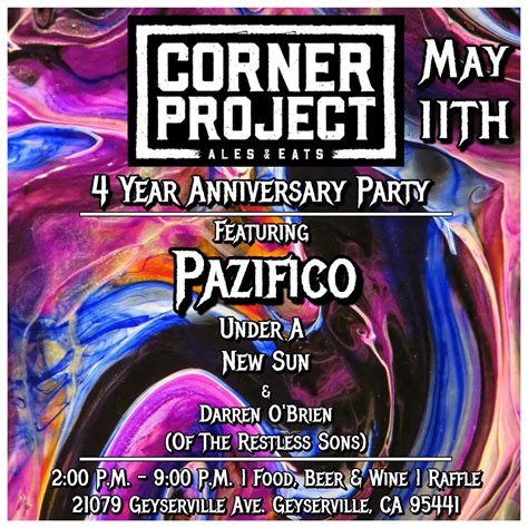 Corner Project Ales & Eats 4 Year Anniversary Party, Corner Project ...