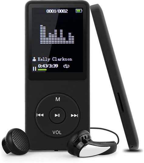 Sony 8GB NWZ-E384 Series Walkman MP3 Player (Black) NWZE384BLK