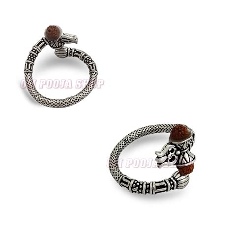 Bahubali Shiv Bhakt Ring in 925 Sterling Silver