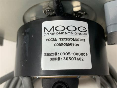 Moog 305/AC4598 Electrical Slip Ring Fluid Rotary Union Focal ...