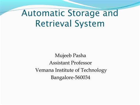 Image result for Automatic Storage Retrieval System
