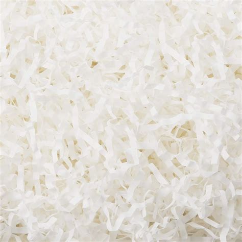 BLK&WH 1 LB White Crinkle Cut Paper Shred Filler for Gift Wrapping ...