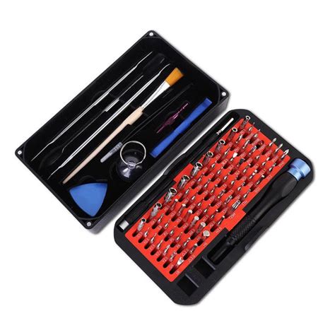 Mechanic Screwdriver Set 76PCS Partial Repair Set Torx Safety Pentalob ...