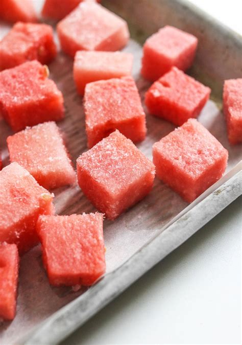 Frozen Watermelon (5 Ways to Use It!) - Detoxinista
