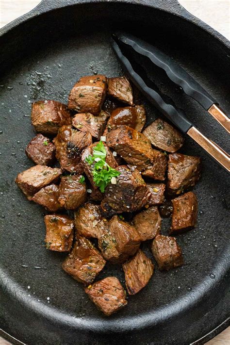 Best Marinade Steak Bites - Dietitian Next Door