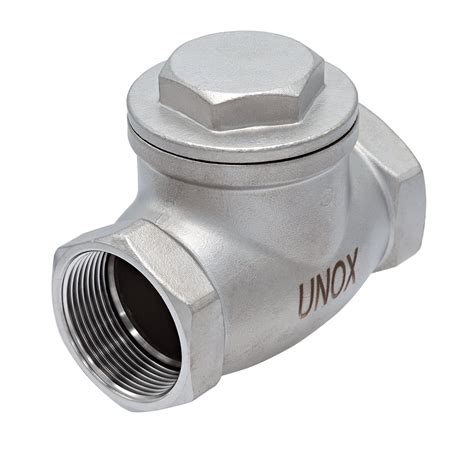 UNOX Stainless Steel Swing 2 inch Check Valve – SS304 CF8 Non-Return ...