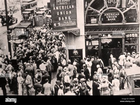 Bank run during Great Depression