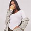 Image result for White Long Sleeve Top Women