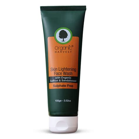 Buy Organic Harvest Skin Lightening Face Wash 100 ml | 19 Minutes ...