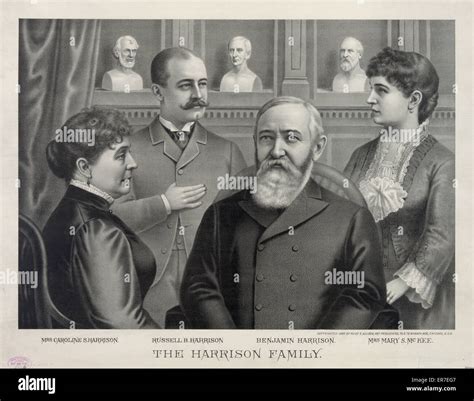 The Harrison family Stock Photo - Alamy