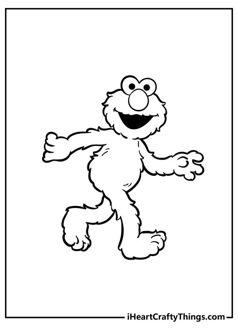30 Free Elmo Coloring Pages (Printable PDF For Kids)