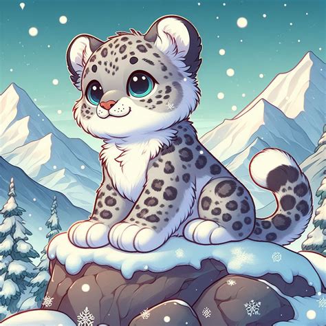Snow leopard face by jadeyjade on deviantart – Artofit
