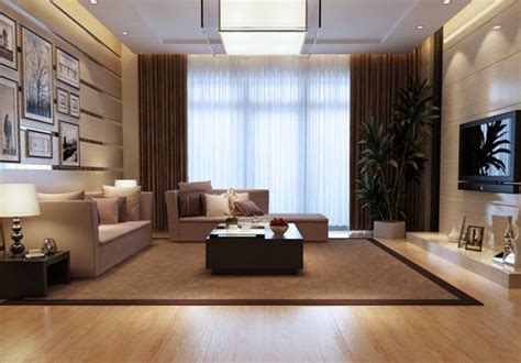 客厅木地板装修案例丨你家客厅铺地板了么？-地板网
