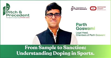 SPORTS LAW WEBINAR ON DOPING IN SPORTS BY OFFSIDE LEGAL ON 12.04.2025