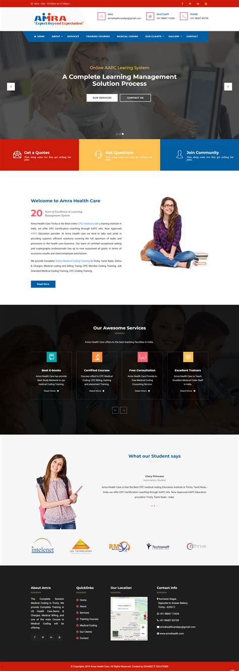 OKAMSZ IT SOLUTIONS | Gallery | web design company in trichy | web ...
