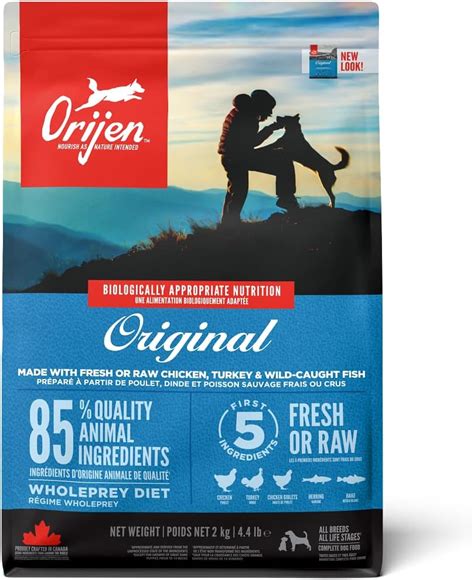 ORIJEN Original Dry Dog Food, Grain Free Dog Food for All Life Stages ...