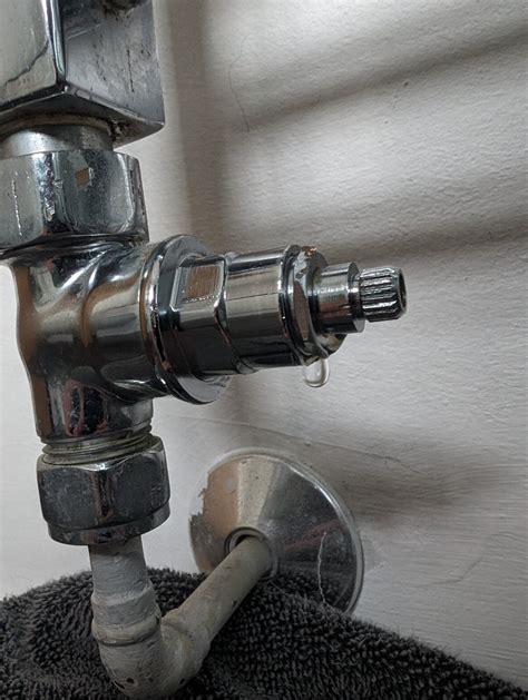 Leaking Towel Radiator Valve